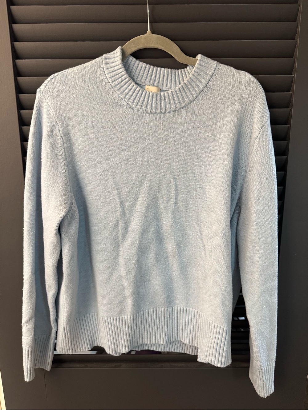 a new day Light Blue Crewneck Sweater - Women's Casual Knit